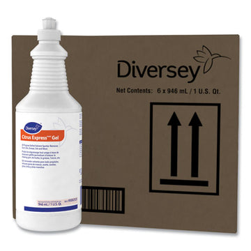 Diversey™ Citrus Express Gel Spotter, Citrus Scent, 32 Oz Squeeze Bottle, 6-carton freeshipping - TVN Wholesale